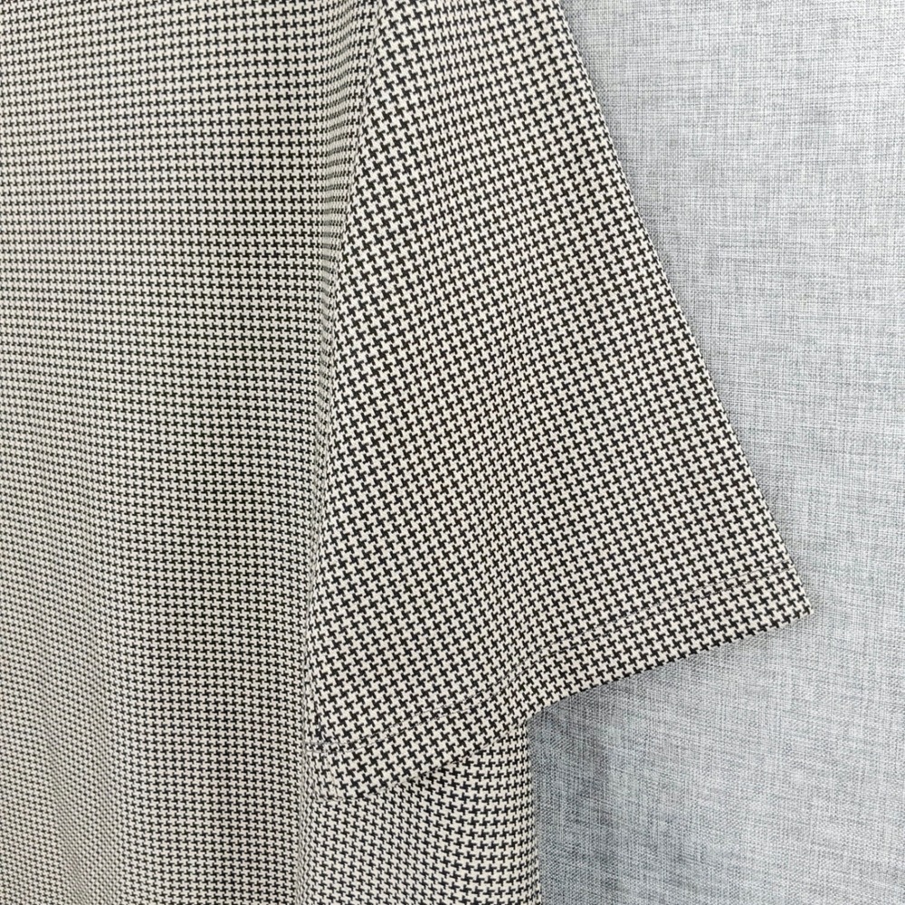Bryn Walker Women's 1X Houndstooth Mock Neck 3/4 Sleeve Blouse $170 Retail - Picture 9 of 9